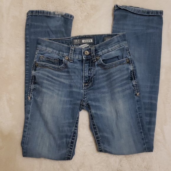 BKE Aiden Bootleg Blue Jeans sz 27